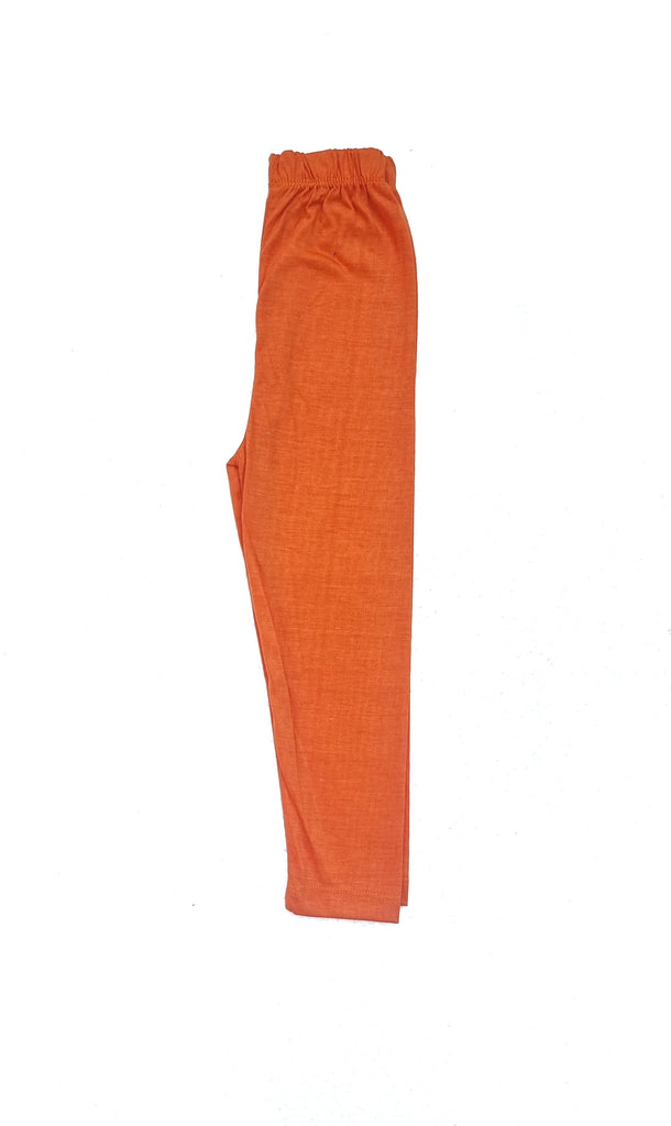 Orange Basic tights