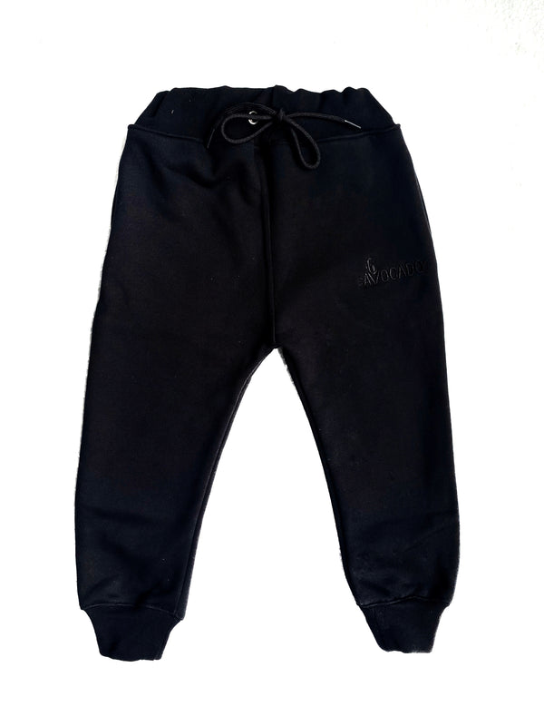 Jet Black Avocado Fleece Trouser - theavocado.pk