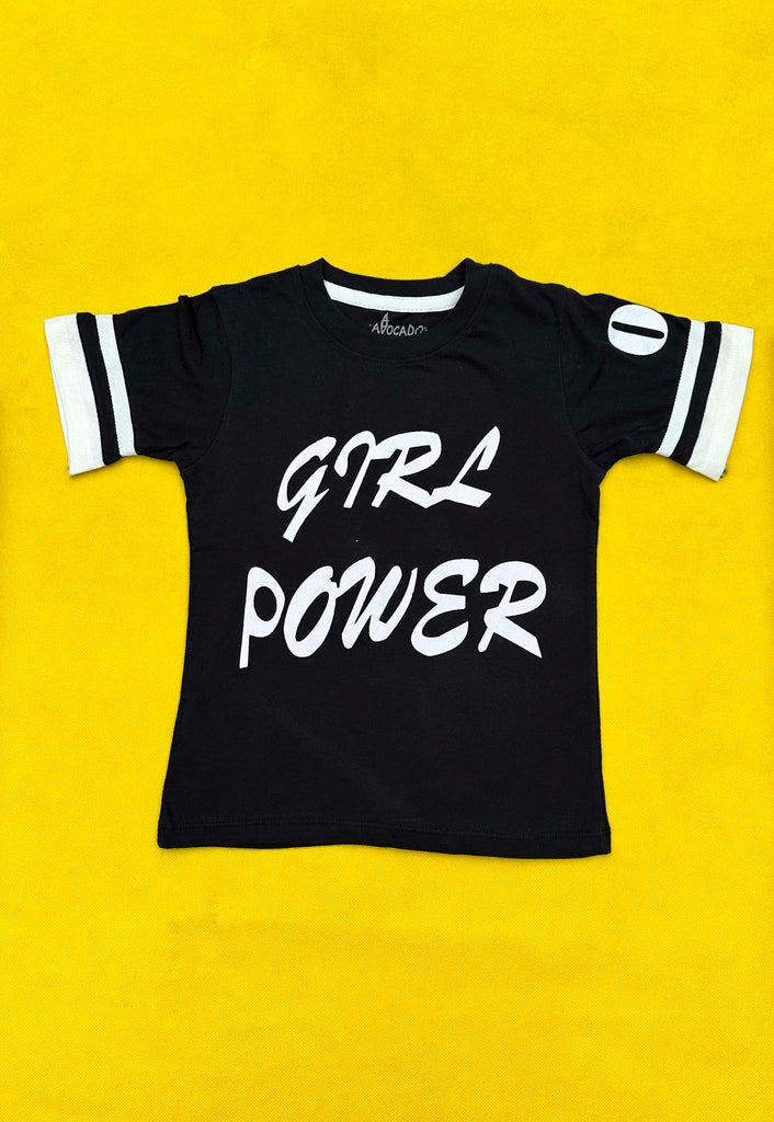 Girls Power Black T-Shirt