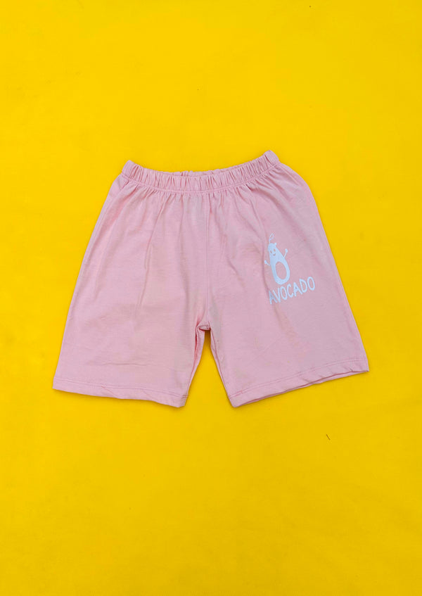 Pink AVO Blended Summer Short - theavocado.pk